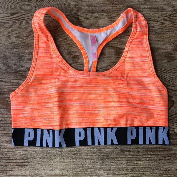 PINK Victoria's Secret Other - Victoria's Secret PINK Medium Sports Bra in Orange